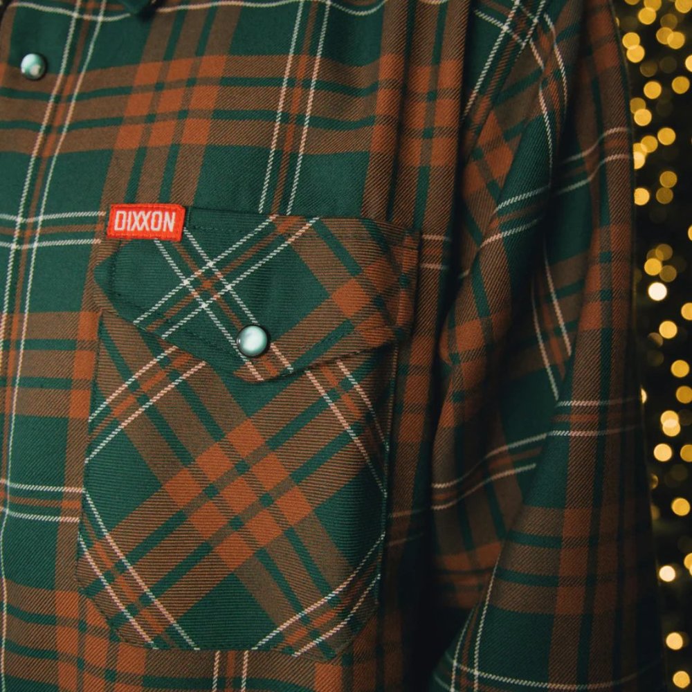 DIXXON Flannel MISTLETOE Men's Flannel Shirt XL - Picture 8 of 12